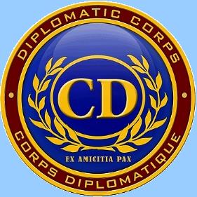 Duplomatiemblem - CD Corps Diplomatique