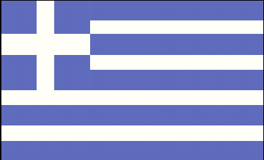 Griechenlands Flagge
