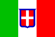 Nationalflagge des Knigreichs Italien