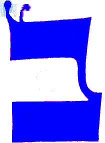 Henrisches Quadratschriftzeichen, respektive Zivver: BET auch 'wet'.